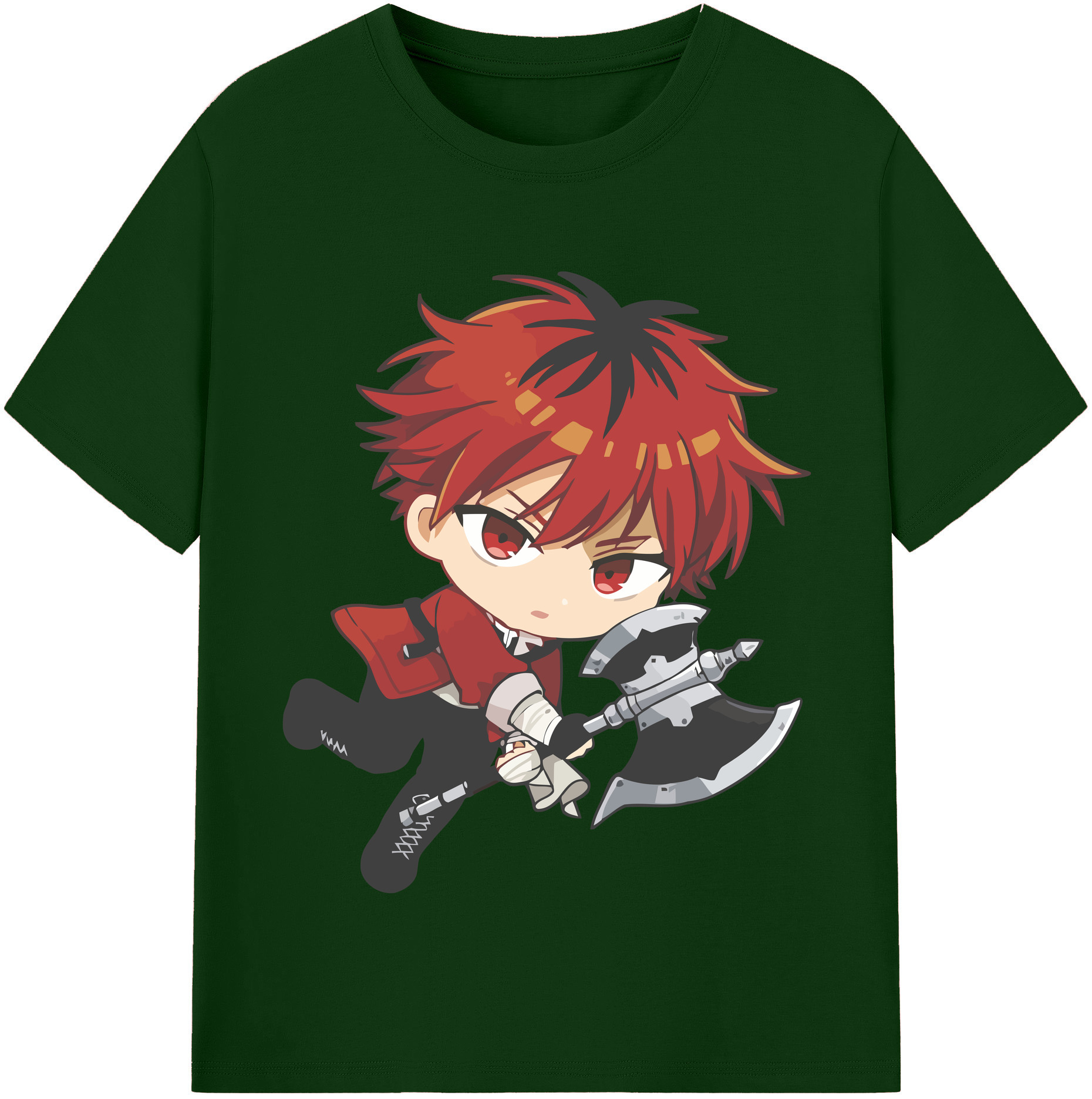（画像用） 葬送のフリーレン Frieren 綿100％半袖Tシャツ（フロントプリント）